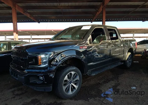 2018 Ford F-150 Lariat из США, поврежденный, VIN 1FTEW1EGXJFC02181